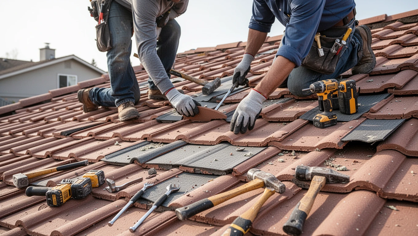 Tile Roof Replacement